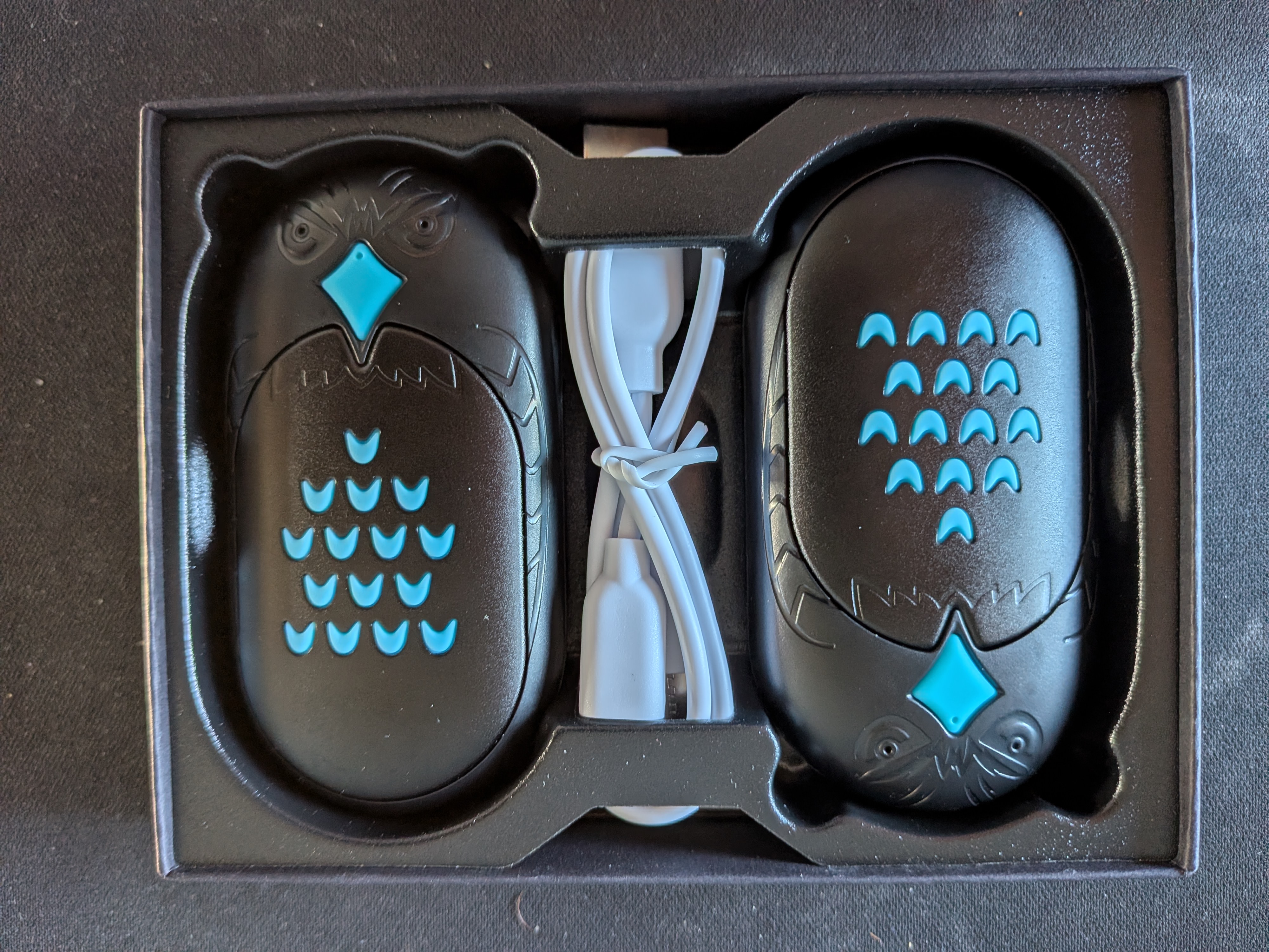 Rechargeable Hand Warmers, 2-Pack — Like New in Box