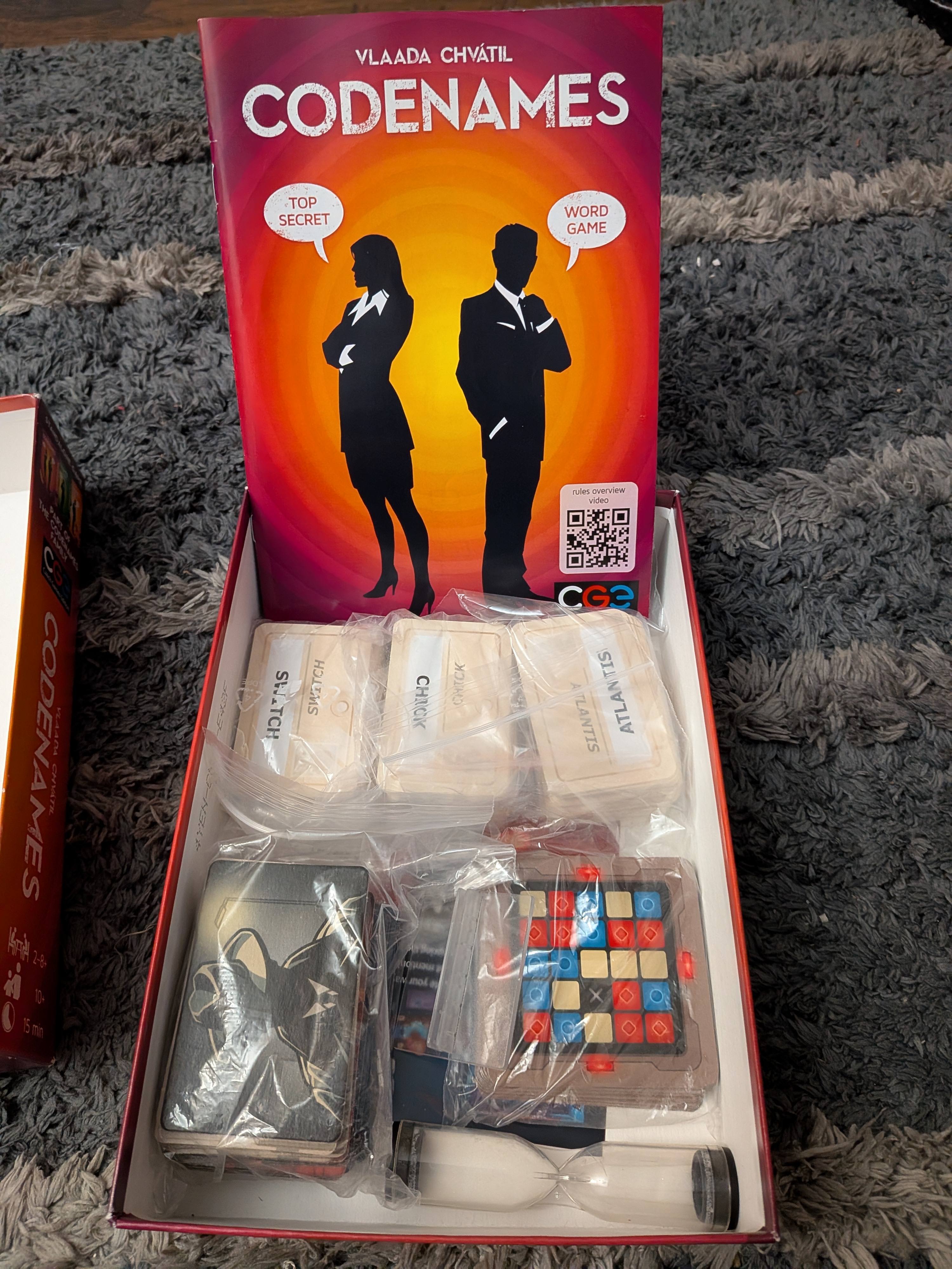 Codenames Board Game - Like New Condition