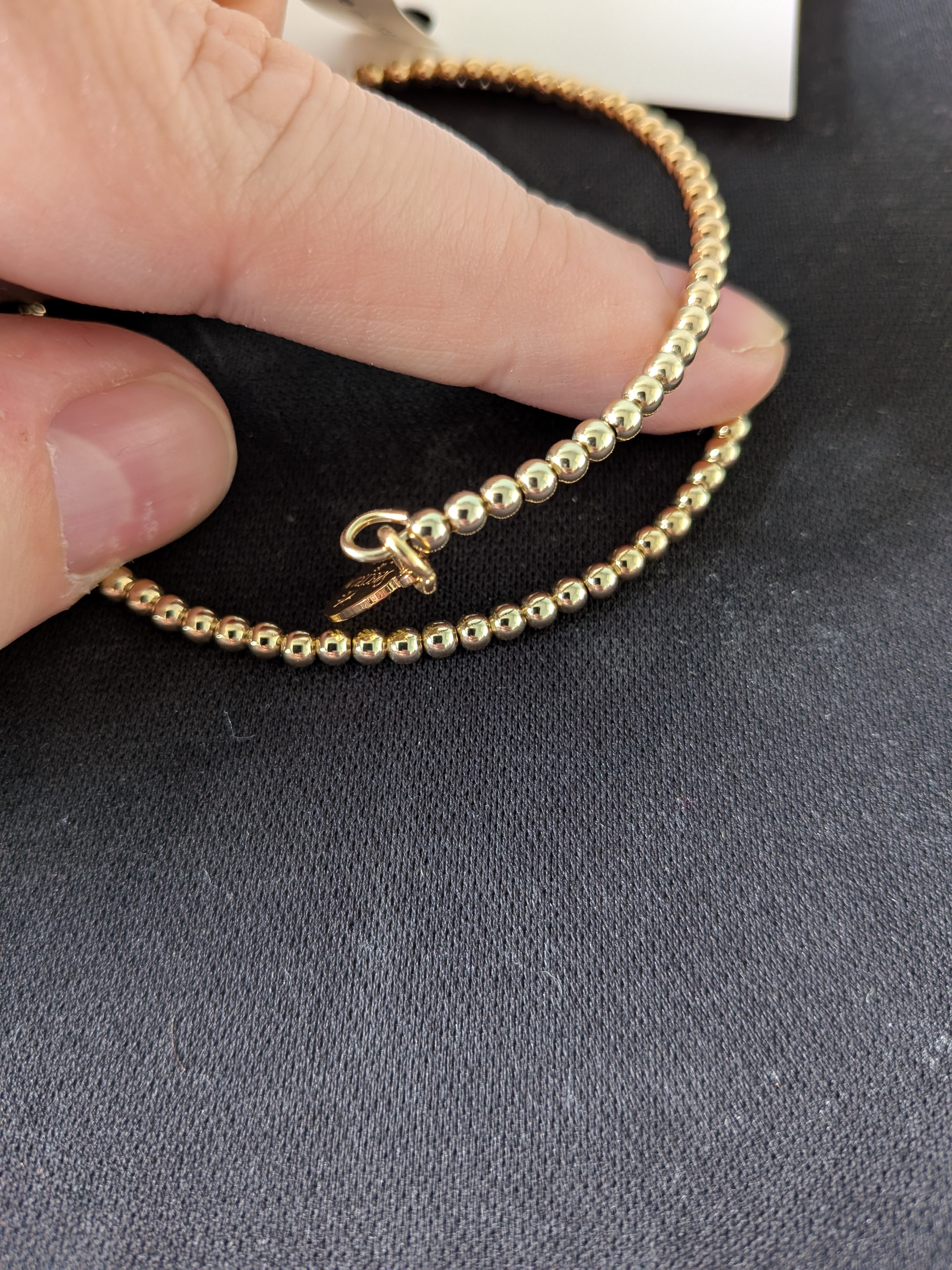 Wind & Fire 14K Gold-Filled Bead Wrap Bracelet — New in Box with Tags
