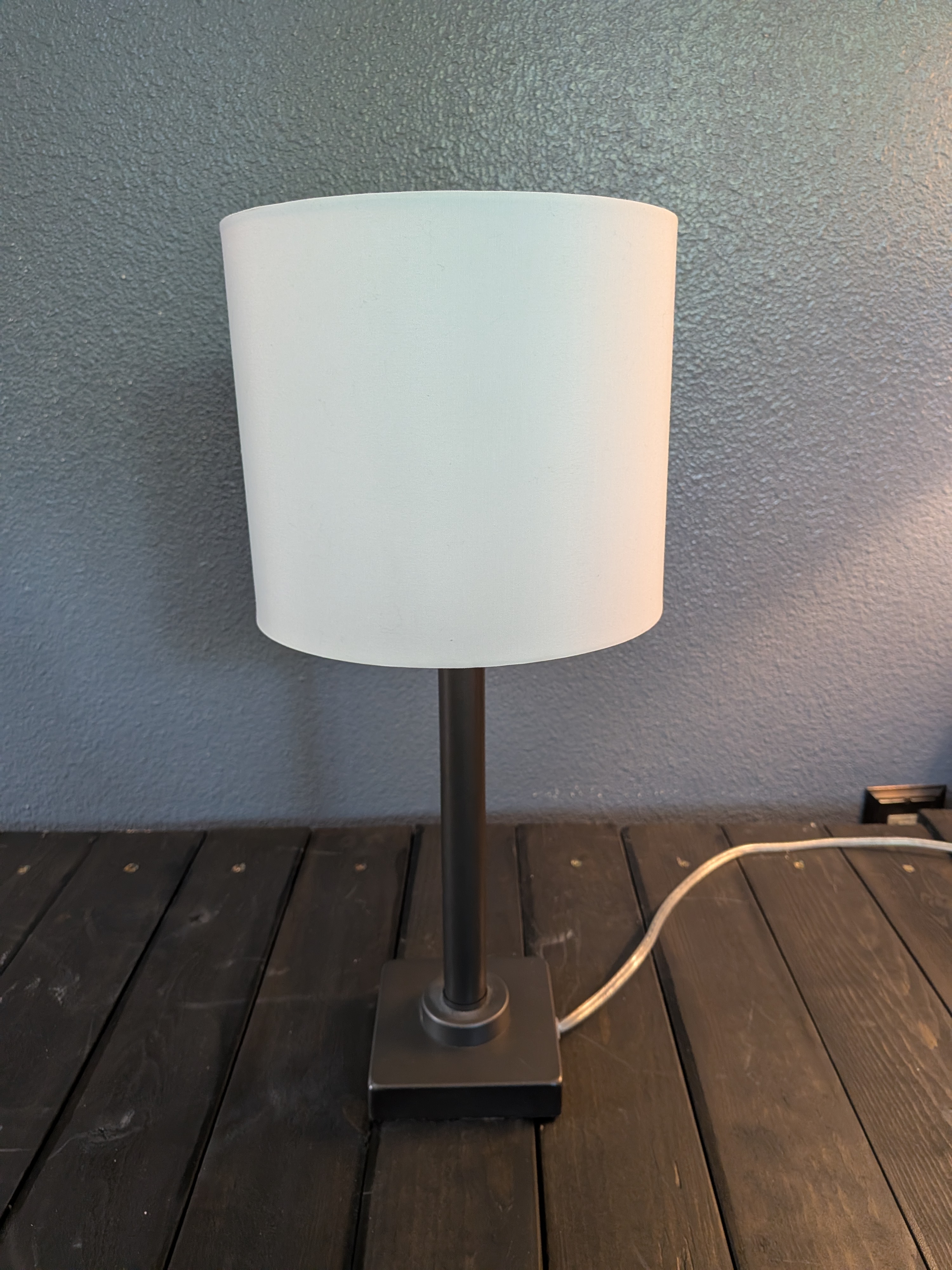 Small Table Lamp with LED Bulb