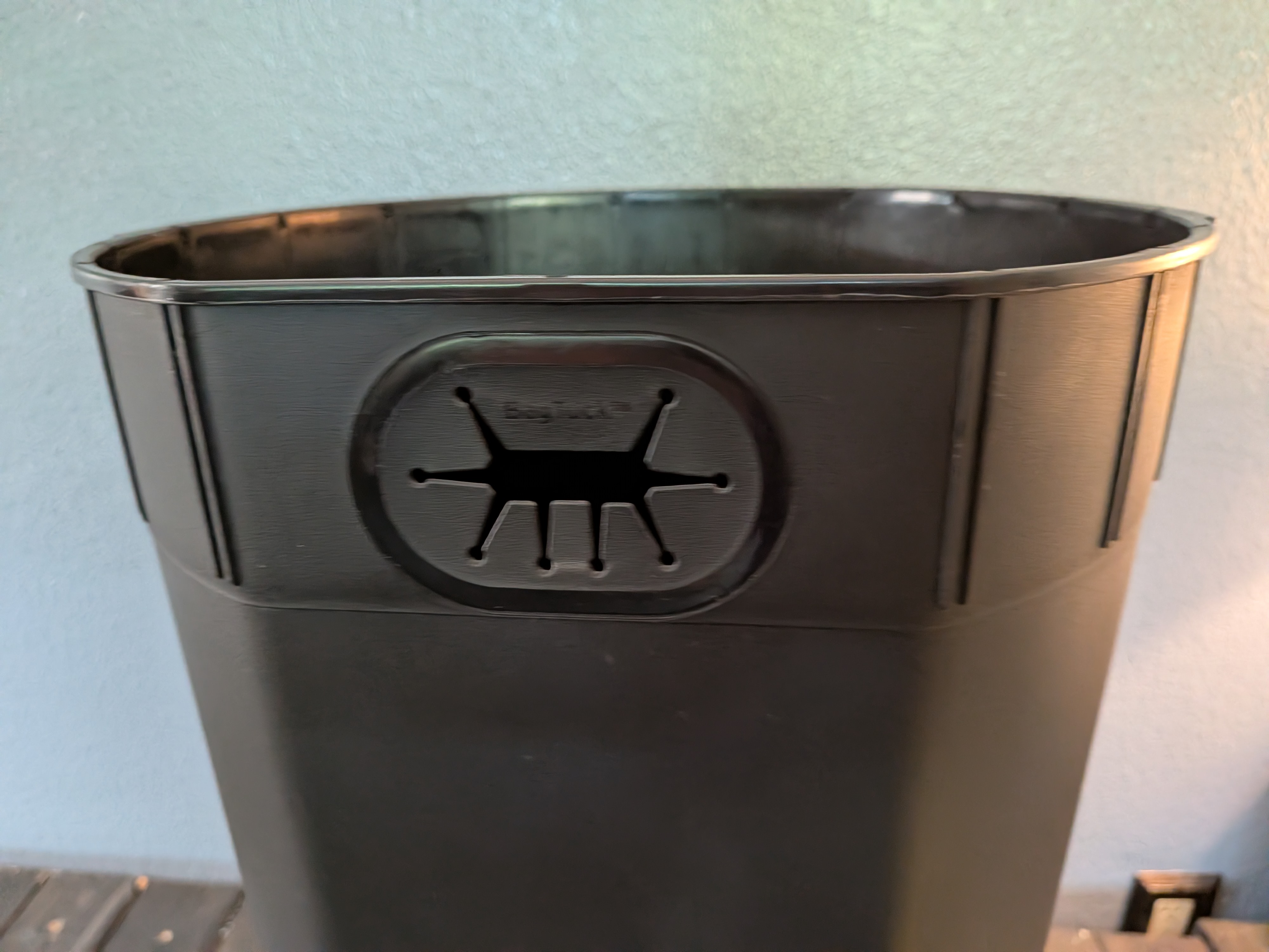simplehuman Stainless Steel Round Step Trash Can with Inner Liner